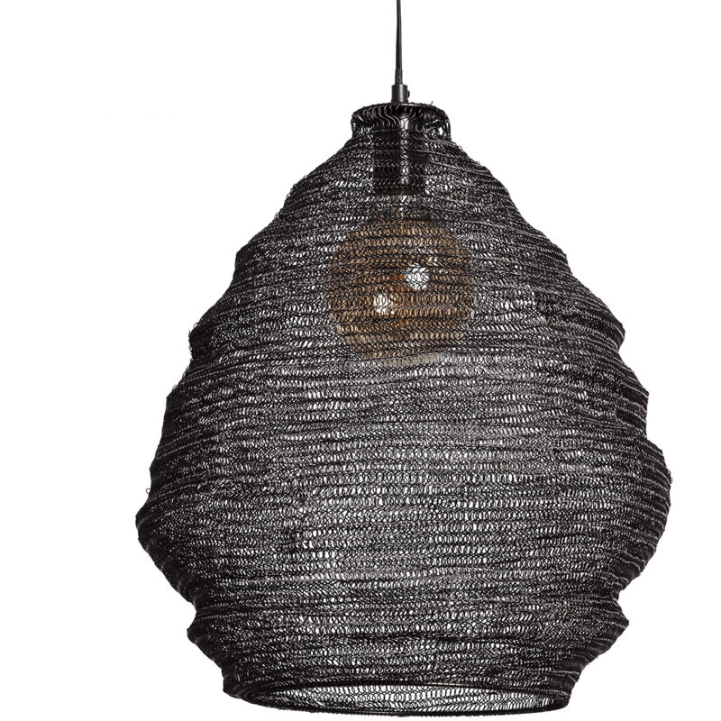 Suspension Métal Milos Noir