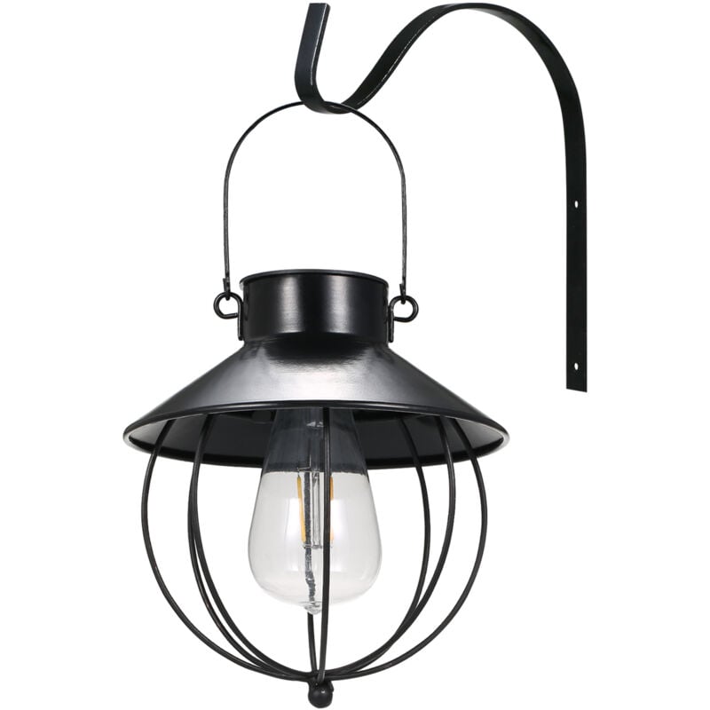 Suspension murale solaire, noire