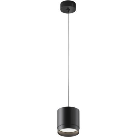Suspension noire tube alu Ø8,2 Polar GX53 15W Maytoni