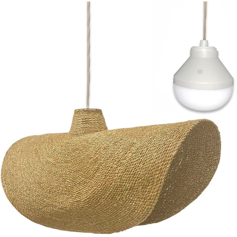 Suspension nomade kleia nomad Bois Herbe marine H93CM