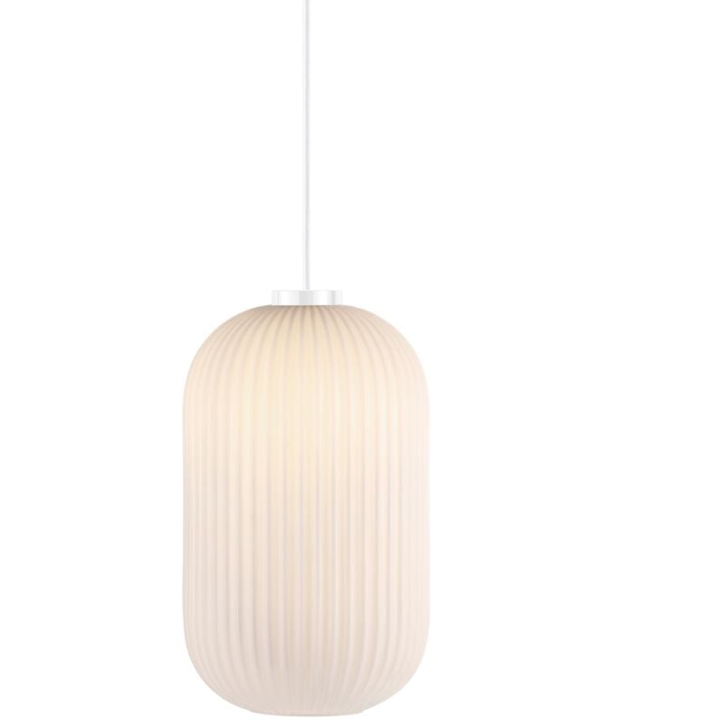 Suspension milford 20 Verrerie Opale, H.33.5 - IP20 - E27 / Nordlux Intérieur