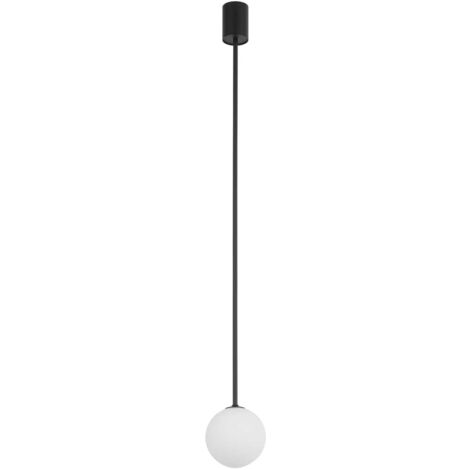 Suspension Nowodvorski KIER M boule noir/blanc Ø12 G9