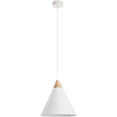 Suspensión ODA E27 60W Blanco