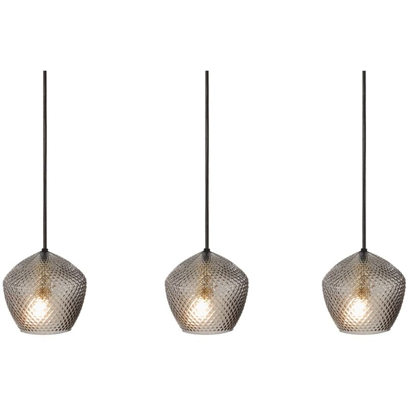 Nordlux - Suspension orbiform Verrerie Laiton, H.21.5 - IP20 - E27 / Intérieur