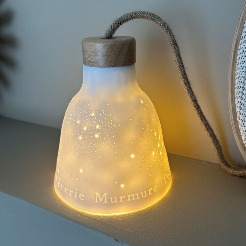 Suspension ou lampe Baladeuse Rosinette Modèle Lettres Poésie Suspension ou lampe Baladeuse Rosinette Modèle Lettres Poésie