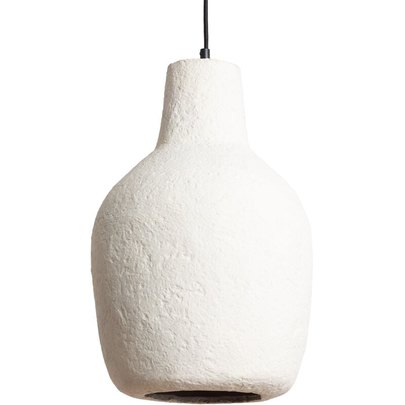 Suspension Papier Mâché Guren ILUZZIA Blanc