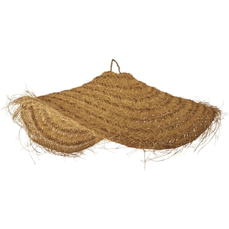 Abat-jour parasol Doum fibre de palmier Naturel 100 cm