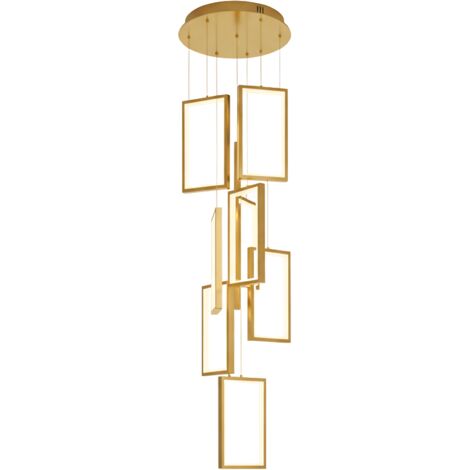 SUSPENSION PLAFONNIER TOOLIGHT LHJ090-7CP  GOLD
