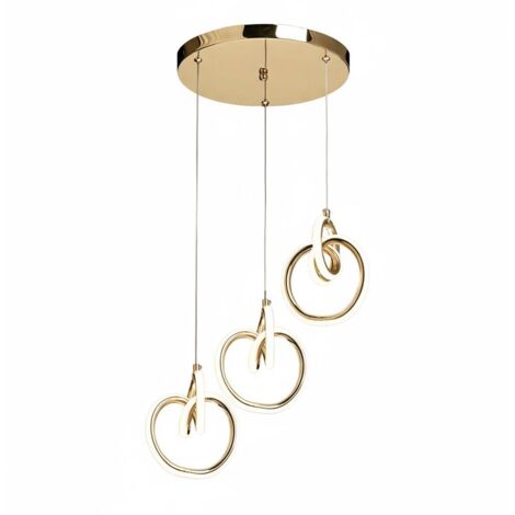 SUSPENSION PLAFONNIER TOOLIGHT LHJ093-3CP  GOLD