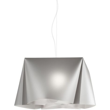 Suspensión Plata en Metal Cromado Cm. 45x21h