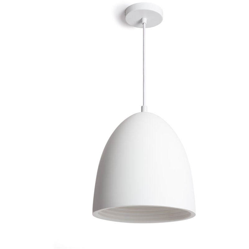 Suspension Plâtre Dumion Gris Pierre