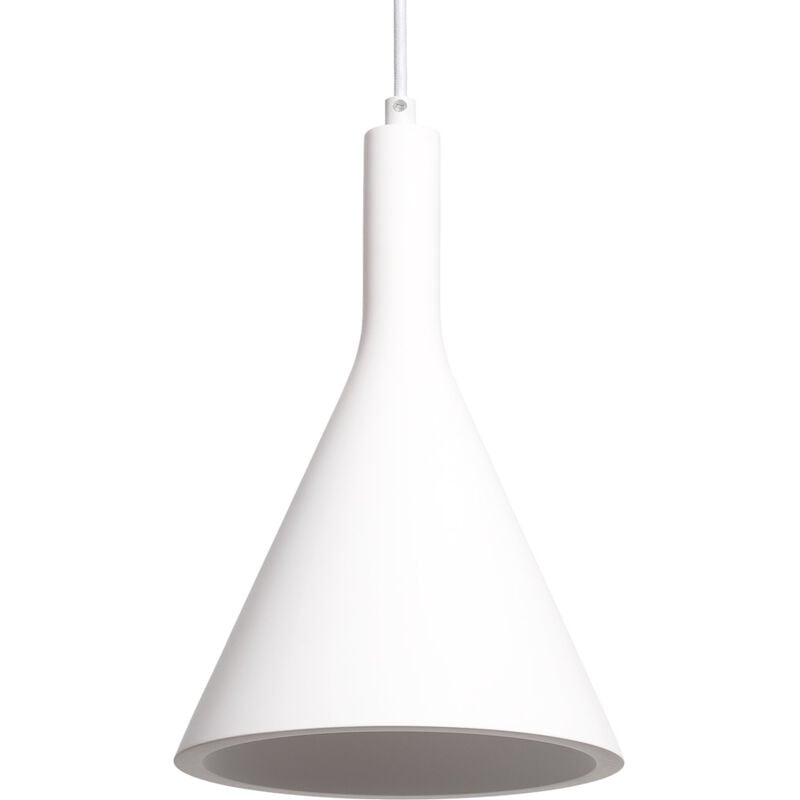 Suspension Plâtre Madiun Blanc