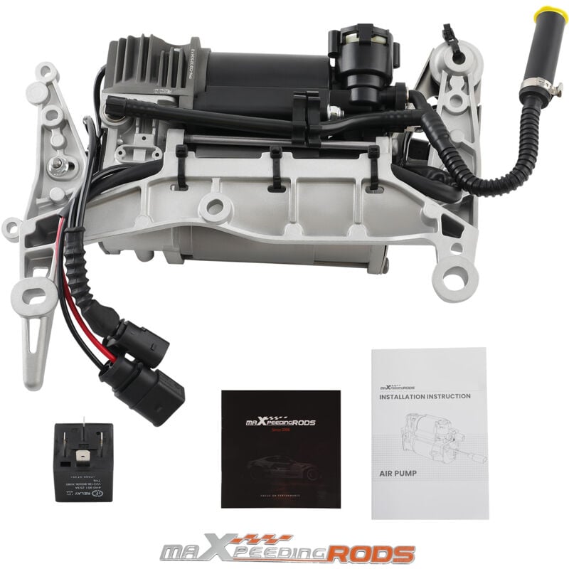 Maxpeedingrods - Suspension pneumatique compresseur Pompe for Porsche Cayenne 955 avec Support