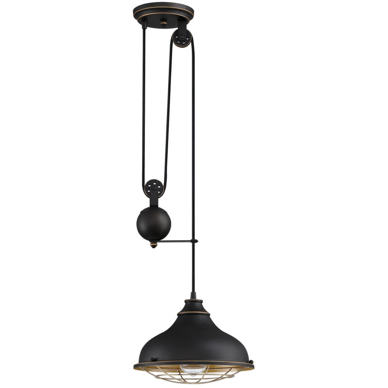 Suspension Poulie Chaves Bronze