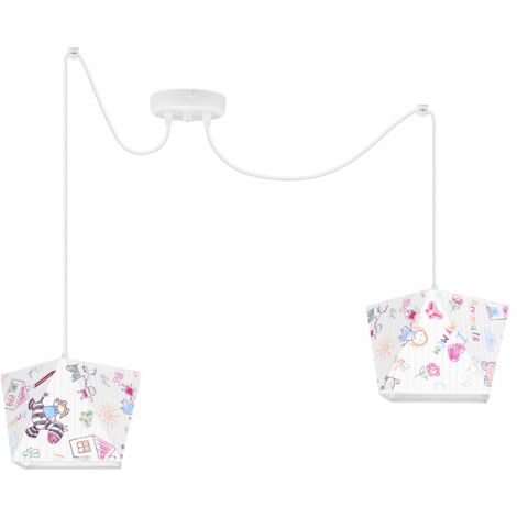 Suspension pour chambre d'enfant, abat-jour loft araignée