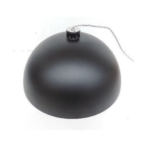 Suspension réflecteur noir mat (intérieur blanc) Ø 450mm pour lampe E27 230V (non incl) câble 2.5m 800 ALB ENW 531 NEMO 0657418