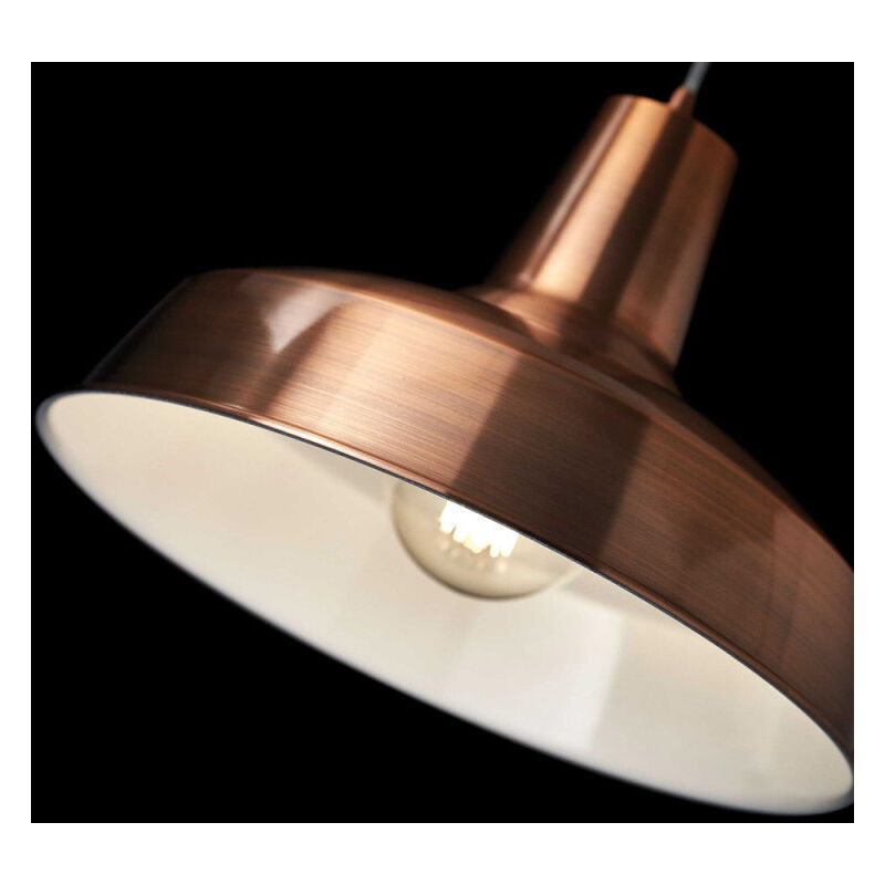 Suspension rétro cuivre Moby Diam.35