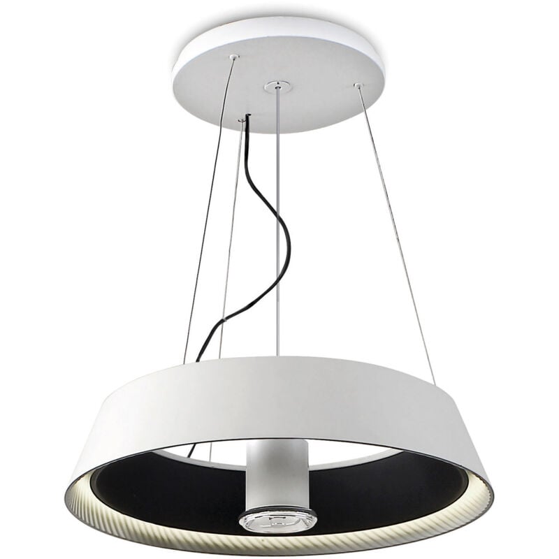 Colgante Ringofire Ø600 Led 19,2W 717Lm 3000K Negro