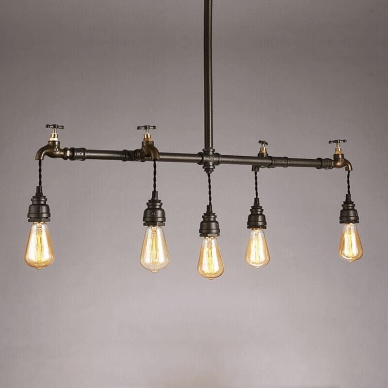 Kosilum - Suspension robinet industrielle 5 têtes - Neptune