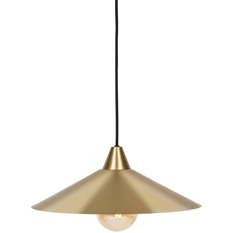 Suspension Rosie métal doré D38cm - Atmosphera créateur d'intérieur