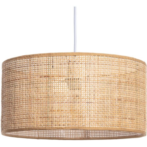 LEDKIA Suspension Rotin Baracoa Beige
