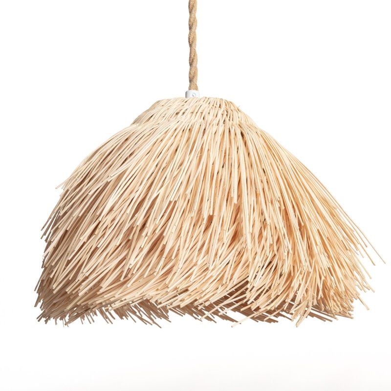 Ledkia - Suspension Rotin Bungarby Naturel