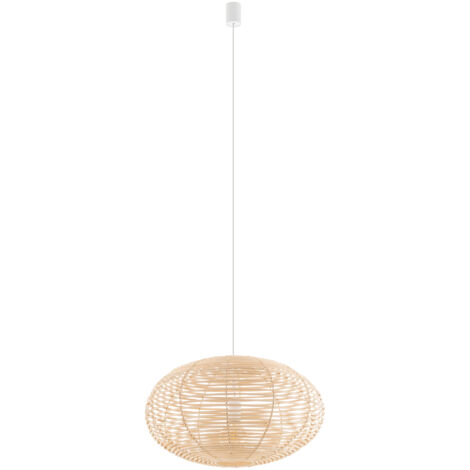 Suspension rotin ellipse Ø60 E27 Nowodvorski M 11154