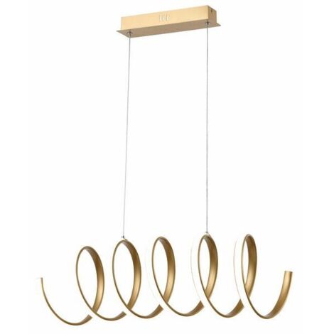 Suspension ruban LED 40W laiton Reality 80cm 336401-09