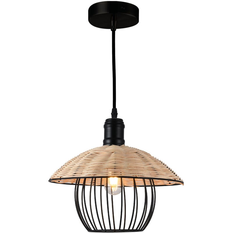 GSC - Suspension Serie Fundi E27 Ø300mm Noir