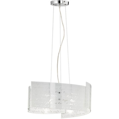 Suspension signa blanche chic en 3xe27 trio 302500301