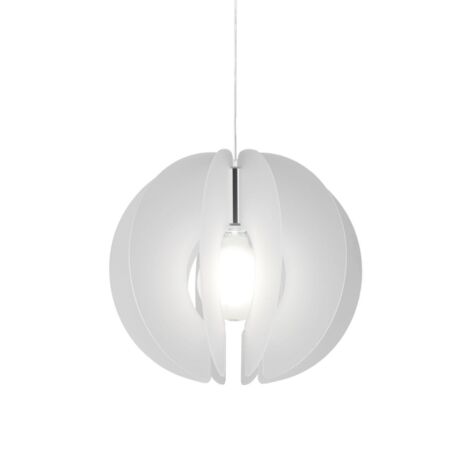 Suspensión Sirio en Metal Cromo Satinado Cm. 40x40h