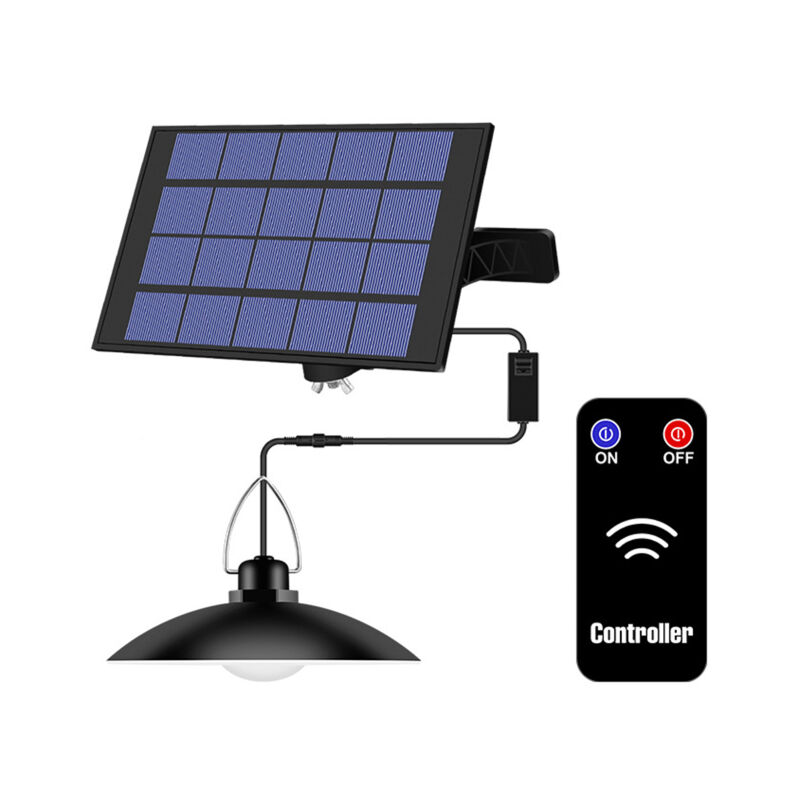 Suspension solaire intelligente, contrôle de la lumière, économie d'énergie, éclairage extérieur étanche pour la maison et le jardin (type a, un