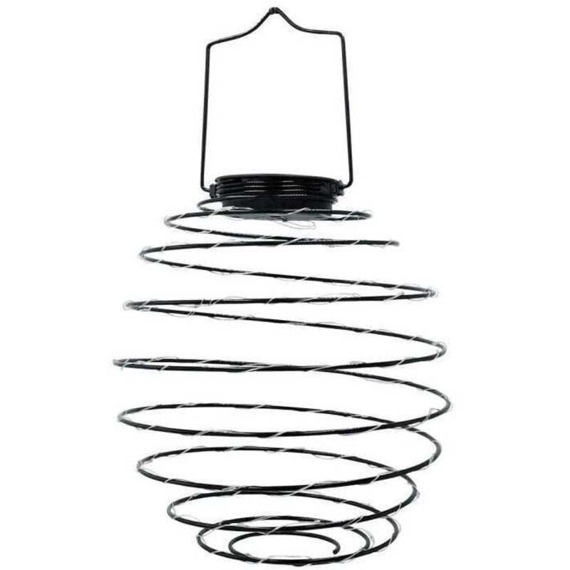 Lumi Jardin - Suspension solaire - lumisky - orion - H37 cm - Spirale micro - led blanc chaud Lumi Jardin - Suspension solaire - lumisky - orion - H37 cm - Spirale micro - led blanc chaud