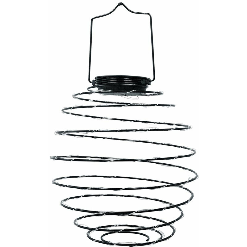 Suspension solaire - lumisky - orion - H37 cm - Spirale micro - led blanc chaud