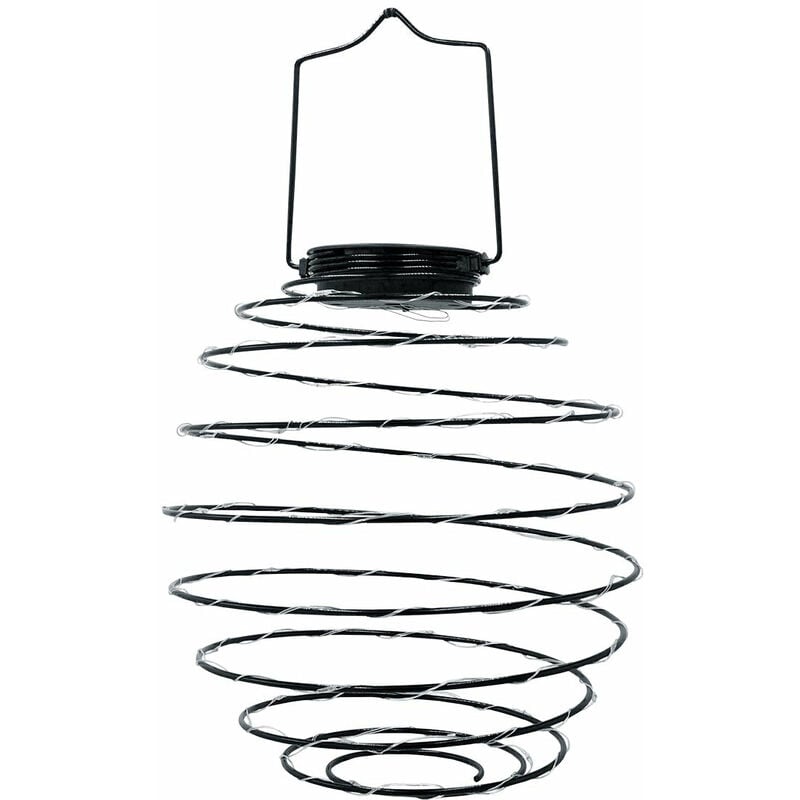 

Suspension solaire spirale micro LED blanc chaud ORION H37cm