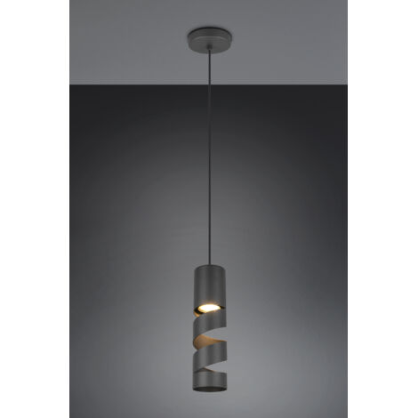 SUSPENSION, STREAM, EXCL.1XGU10, HAUTEUR: 150CM, DIAM: 8CM, TRIO 364000132