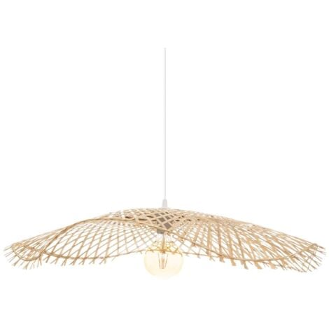 Suspension Tess bambou D75cm - Atmosphera créateur d'intérieur