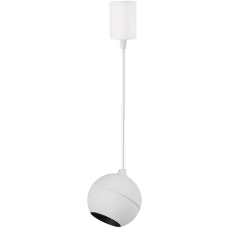 Suspension tilt UKU5 Corte de fase L,C LED COB 7W 881lm(714lm)/913lm(704lm)/954lm(755lm) CRI90 2700K/3000K/4000K 60º Blanc Noir