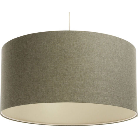 Suspension tissu bohème élégante ambiance douce réglable - Ø 60 cm - H30 cm