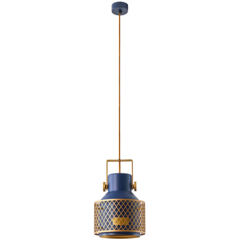 Suspensión TOSCA Small E27 60W Azul