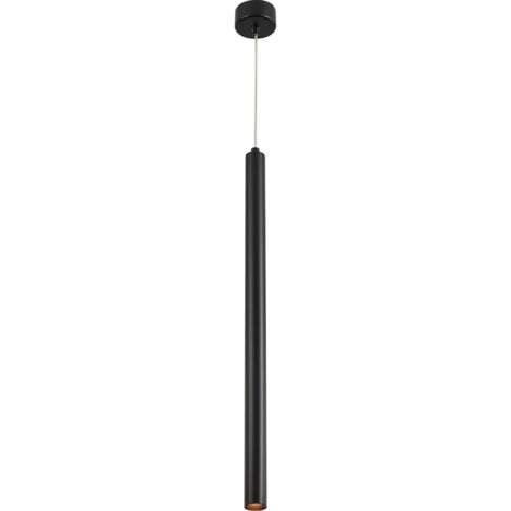 Suspension tube design noir G9 10W IP20