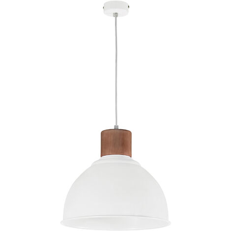 Suspensión VALAN E27 60W Blanco