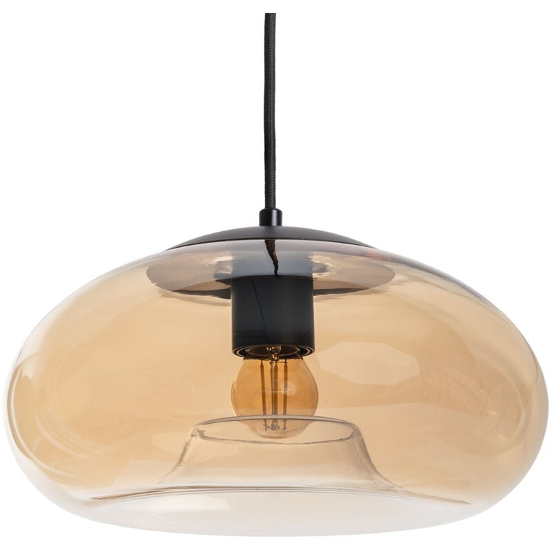 Suspension Verre Amina Ambre