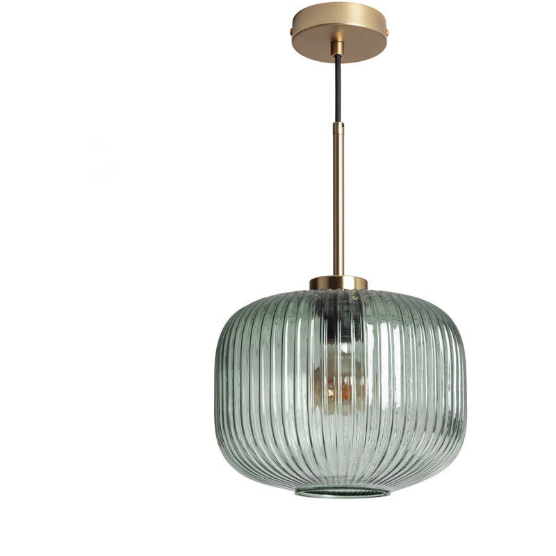 Suspension Verre Edwin Vert