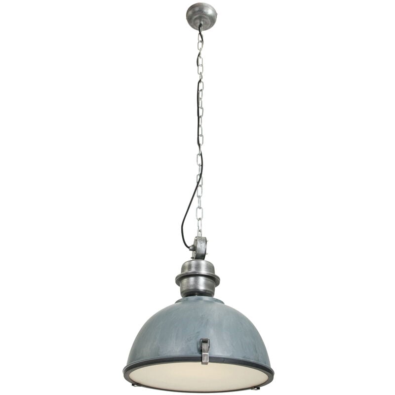 Steinhauer - suspension - Bikkel - gris - verre métal - ø 42cm -