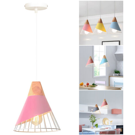 Suspension vintage, plafonnier industriel en métal, lustre moderne avec ampoule, suspension pour salle à manger, café, lumière chaude 3000 K
