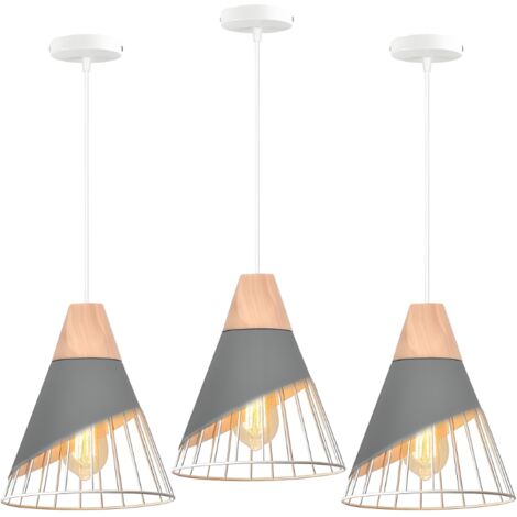 Suspension vintage, plafonnier industriel en métal, lustre moderne, lampe suspendue pour salle à manger, café, restaurant, cuisine