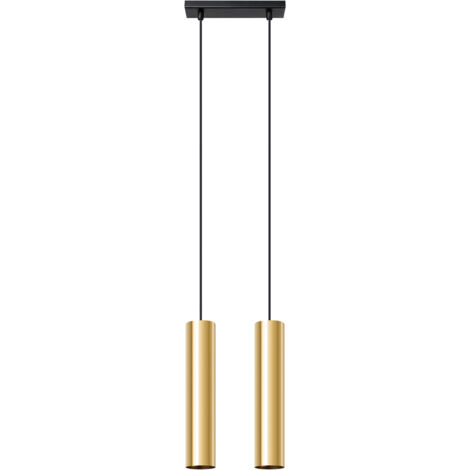 SUSPENSIONS BELLIX 2 GU10 GOLDEN GLOSS LUMILO 12.159.41
