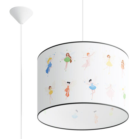 SUSPENSIONS ECHO 1 E27 MULTICOLORE LUMILO 14.259.17
