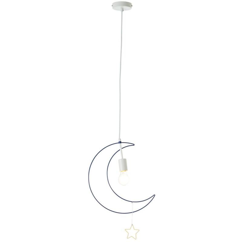 Lampe Ezra suspension 31cm bleu clair / blanc 1x A60, E27, 60W, adapté aux lampes standard (non incluses) Échelle a ++ à e Le câble peut être Lampe Ezra suspension 31cm bleu clair / blanc 1x A60, E27, 60W, adapté aux lampes standard (non incluses) Échelle a ++ à e Le câble peut être